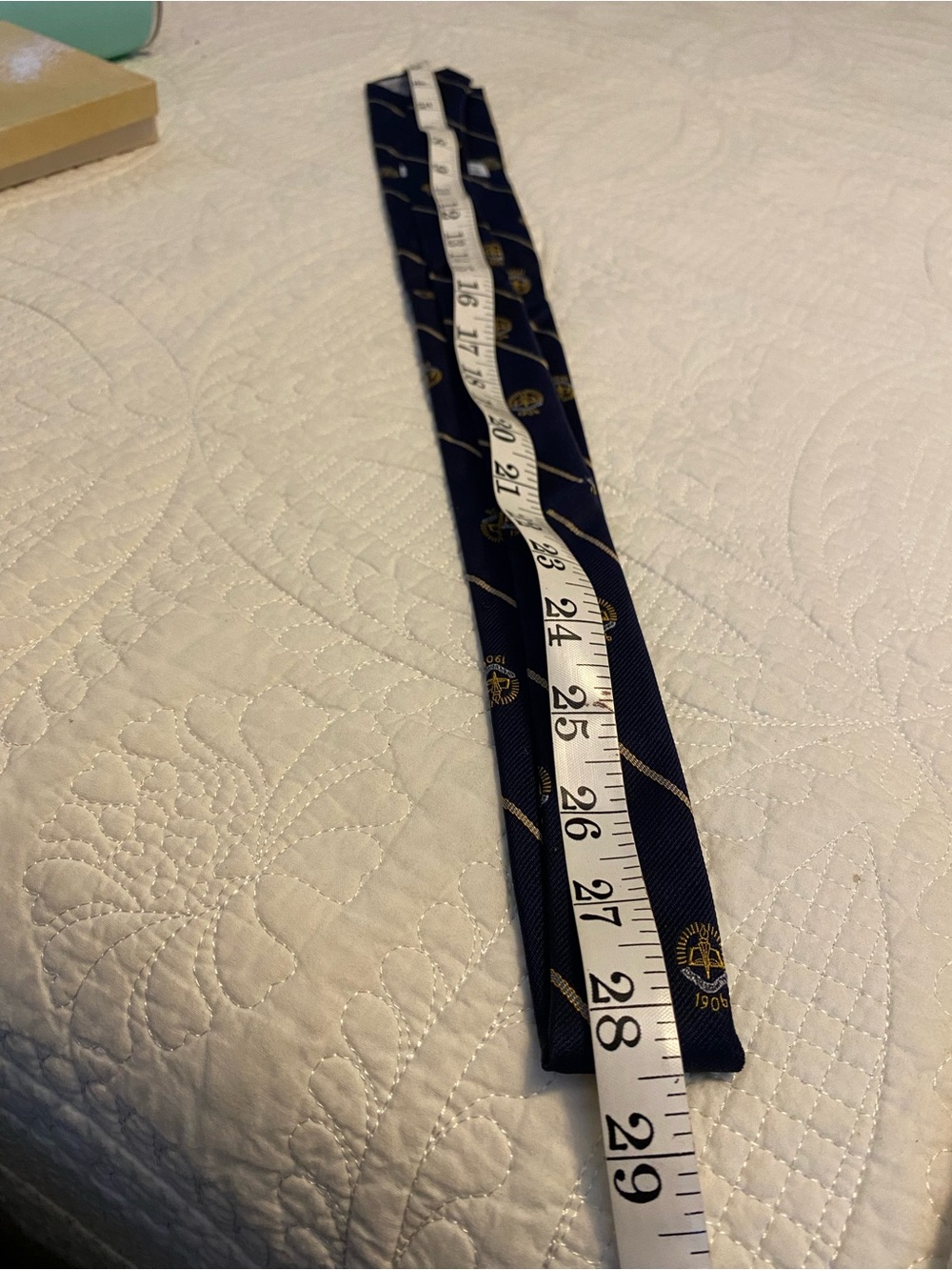 WM-CHELSEA LTD. Men's Navy and Gold Tie
Kinkaid School Houston Tx - Picture 8 of 9